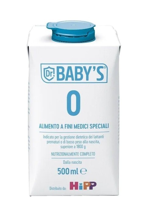 Baby's 0 per Latte per Lattanti Prematuri 500ml
