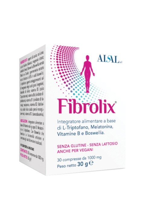 Fibrolix Aisal - Integratore Alimentare per Funzionalità Articolare e Contrasto alla Tensione Muscolare 30 compresse
