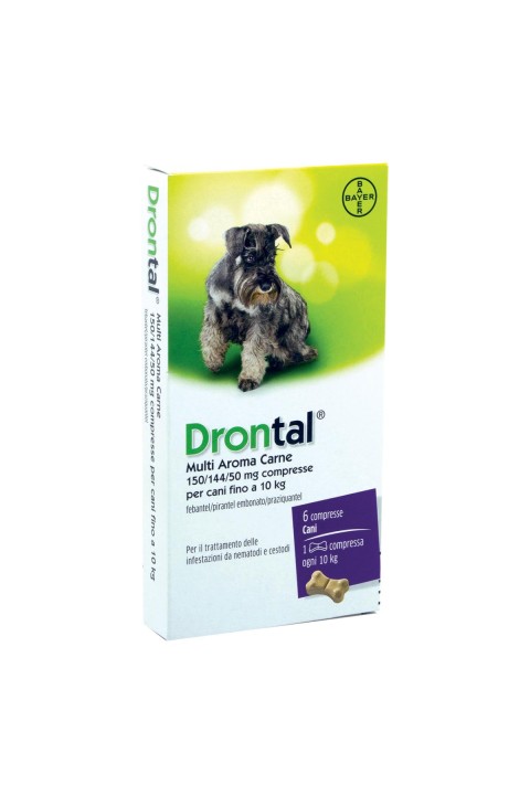 DRONTAL-MULTI AR CARNE 6CPR