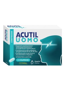 Acutil Uomo Integratore Alimentare Funzioni Cognitive, 30 compresse