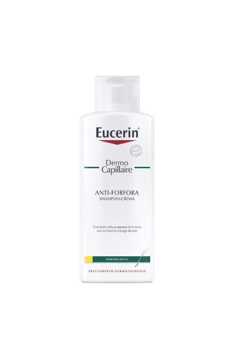 Eucerin DermoCapillaire - Shampoo Crema Antiforfora Secca, 250ml Eucerin DermoCapillaire - Shampoo Crema Antiforfora Secca, 250ml