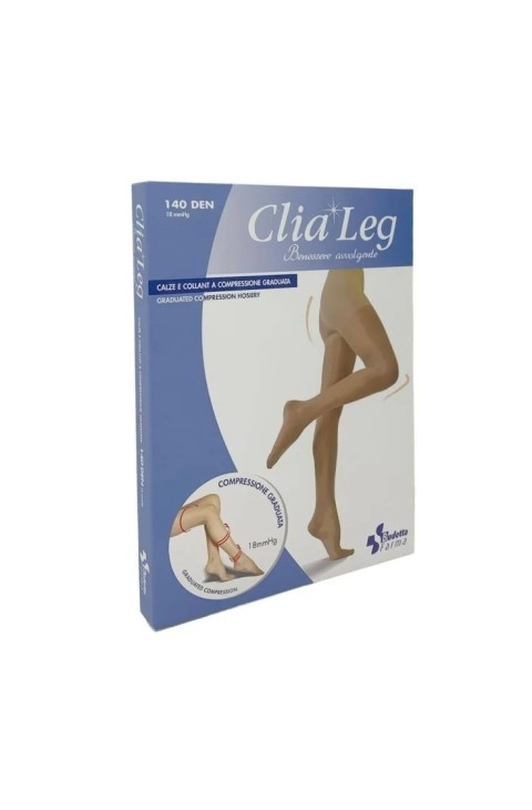 Clia Leg 140 Autoreggente Clear Tg.4