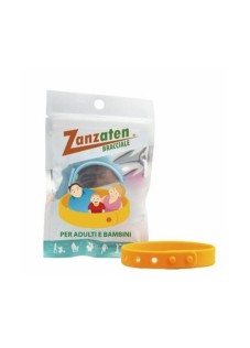 Zanzaten - Bracciale alla Citronella per Bambini e Adulti, 1 Pezzo