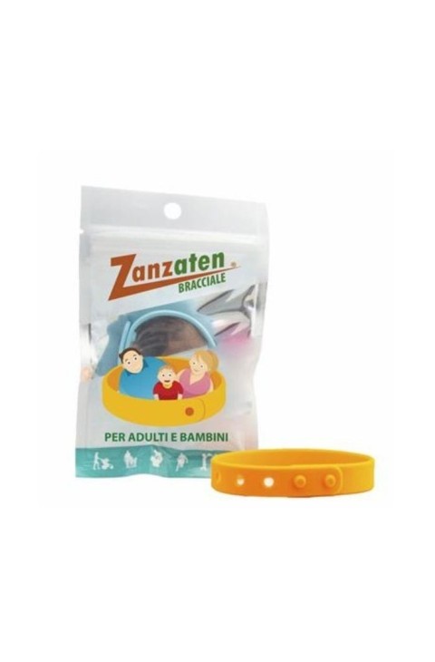 Zanzaten - Bracciale alla Citronella per Bambini e Adulti, 1 Pezzo