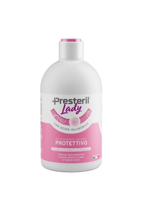 Lady Presteril Detergente Intimo Protettivo con Acido Ialuronico, 250ml
