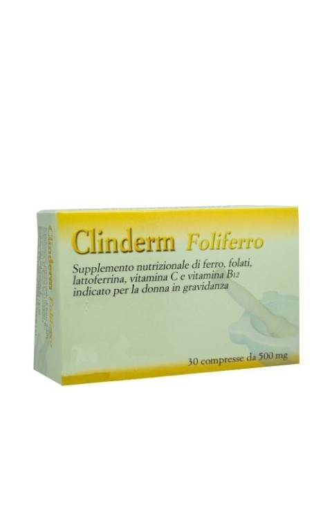 CLINDERM FOLIFERRO 30CPR