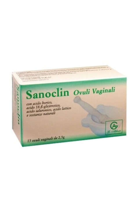 SANOCLIN-OVULI VAG 15OV 2,5G