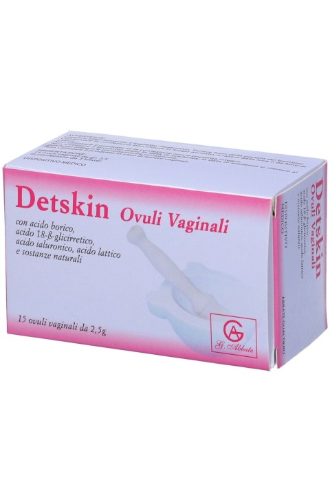 Detskin 15 Ovuli Vaginali 2,5 G