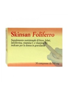 SKINSAN FOLIFERRO 30CPR