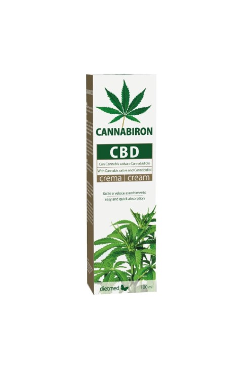 Cannabiron Crema Cbd per Tensioni Muscolari e Scheletriche 100 ml