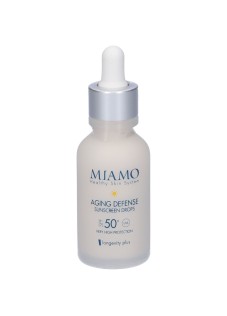 Miamo Longevity Plus - Aging Defense Sunscreen Drops SPF50+ Soft Gold, 30ml