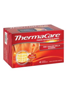 Thermacare Fascia Autoriscaldante per i Dolori della Schiena, 4 Pezzi