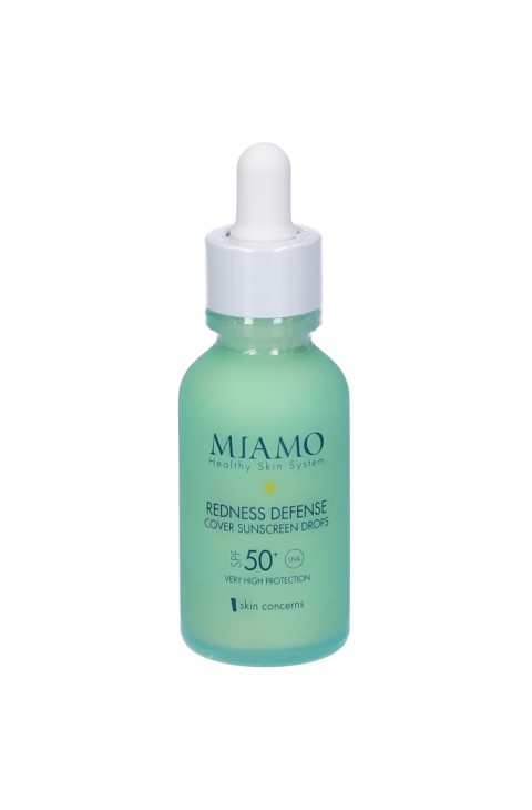 Miamo Skin Concerns - Redness Defense Cover Sunscreen Drops SPF50+, 30ml