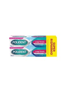 Polident lunga tenuta per stabilità protesi 2x70g