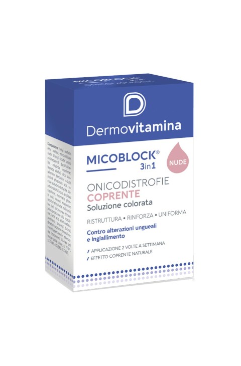 Dermovitamina Micoblock 3 in 1 - Onicodistrofie Camouflage, 8ml