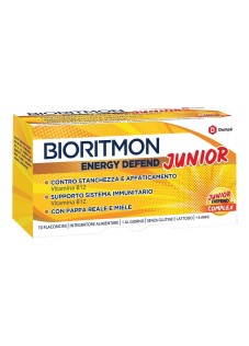 Dompé Bioritmon - Energy Defend Junior Integratore Alimentare, 10 Flaconcini
