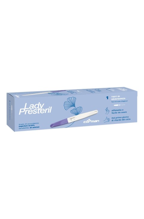 Lady Presteril test di gravidanza 1 pezzo
