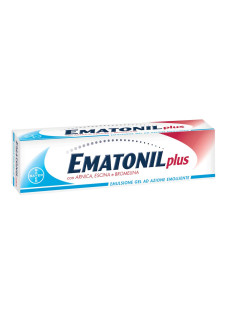 Ematonil Plus Emulgel Crema per Ematomi con Arnica per Adulti e Bambini, 50ml