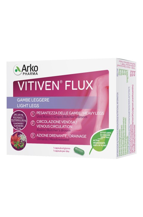 Arkopharma Vitiven Flux - Gel Gambe Leggere, 150ml
Arkopharma Vitiven Flux - Gel Gambe Leggere, 150ml