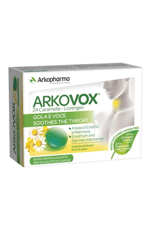 Arkopharma Arkovox Menta Eucalipto 24 Caramelle
