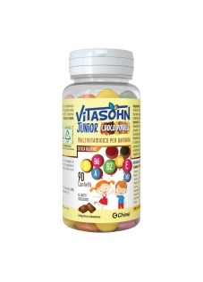 Vitasohn Junior Choco Power Integratore Multivitaminico Bambini 90 Confetti
