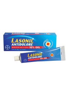 Lasonil Antidolore Gel Antidolorifico e Antinfiammatorio per Dolori Muscolari e Articolari, Tubo 50gr