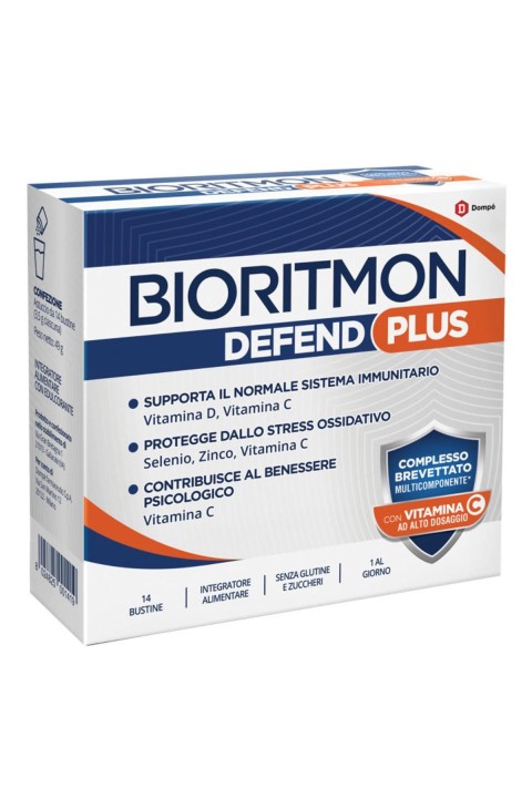 Bioritmon Defend Plus Integratore per Difese Immunitarie 14 Bustine
