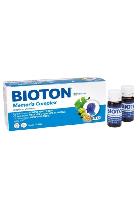 Sella Bioton - Memoria Complex Integratore Alimentare, 10ml