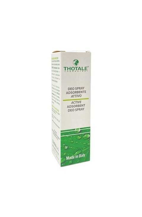 Thotale Deodorante Spray Adsorbente Attivo per Pelli Sensibili e Delicate, 100ml
 Thotale Deodorante Spray Adsorbente Attivo per Pelli Sensibili e Delicate, 100ml