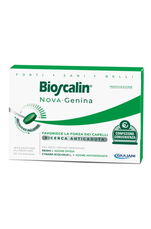 Bioscalin NovaGenina - Integratore per Capelli Deboli Uomo e Donna, 30 compresse
