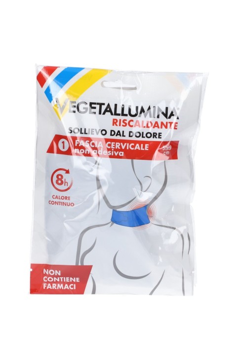 Vegetallumina Fascia Cervicale Riscaldante 51 x 9 cm Non Adesiva 1 Pezzo
