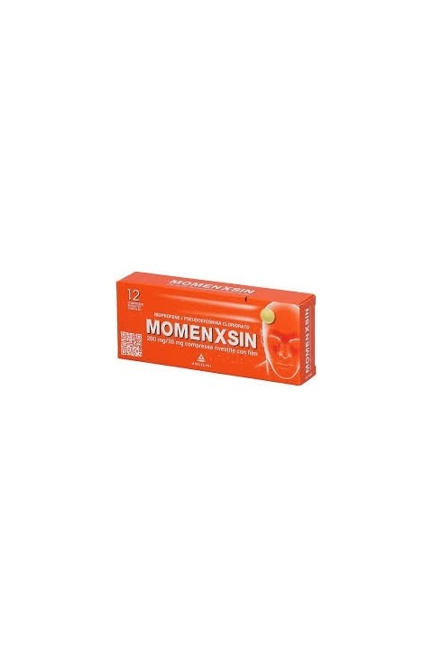 Momenxsin 200mg/30mg 12 Compresse Rivestite con Film Momenxsin 200mg/30mg 12 Compresse Rivestite con Film