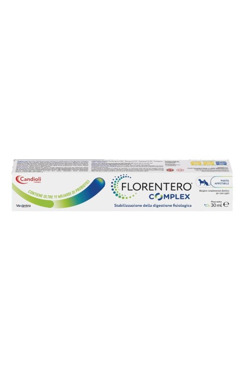 Florentero Complex Sospensione Probiotica Con Prebiotici Per Cani E Gatti 30ml

