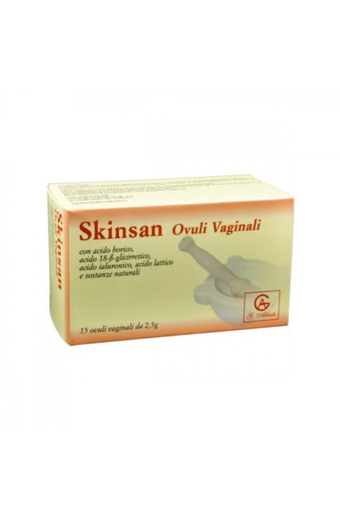 Skinsan 15 Ovuli Vaginali 2,5g Skinsan 15 Ovuli Vaginali 2,5g