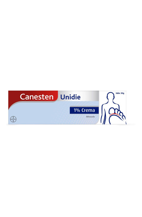 Canesten Unidie Crema Antimicotico Antifungino contro Funghi Micosi Piede d'Atleta, Tubo 30g