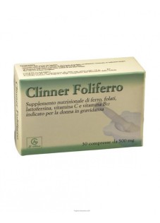 Clinner Foliferro integratore per la gravidanza 30 compresse