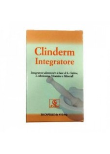 Clinderm Integratore Alimentare Vitamine, Minerali e Aminoacidi - 50 Capsule