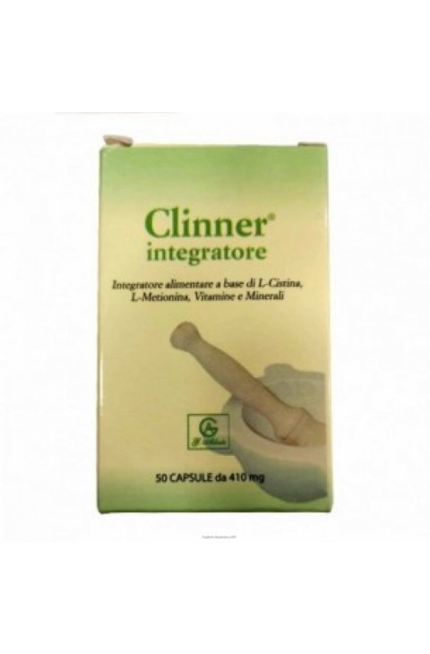 Clinner Integratore con Vitamine, Minerali e Aminoacidi 50 Capsule