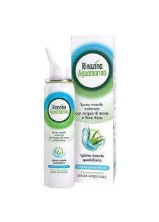Rinazina Acquamarina Plus Soluzione Ipertonica per Pulizia Nasale125 ml
