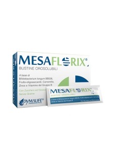 Dymalife Pharmaceutical Mesaflorix Integratore Alimentare, 14Bustine Orosolubili