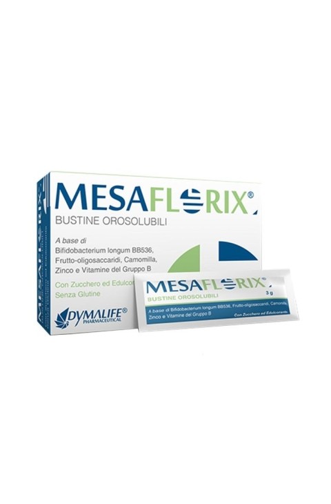 Dymalife Pharmaceutical Mesaflorix Integratore Alimentare, 14Bustine Orosolubili Dymalife Pharmaceutical Mesaflorix Integratore Alimentare, 14Bustine Orosolubili