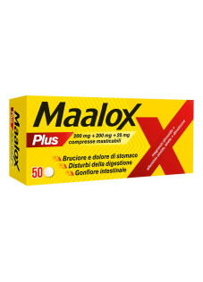 Maalox Plus*50cpr Mast