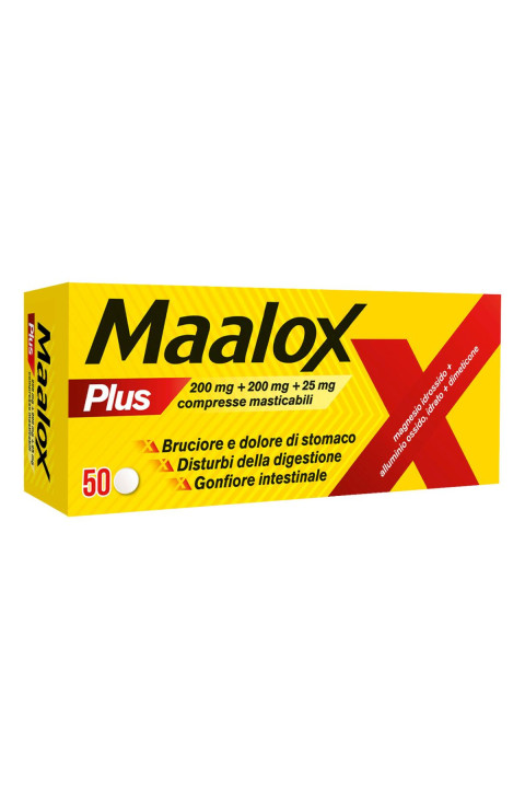 Maalox Plus*50cpr Mast