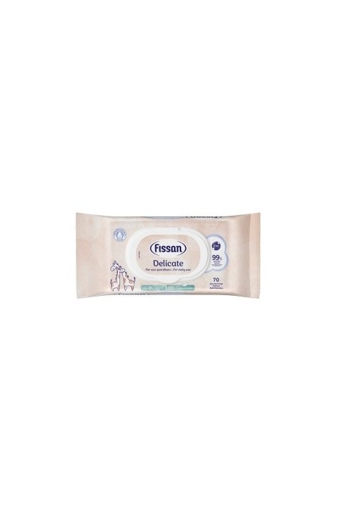 Fissan Delicate New Salviette lenitive 70 pezzi
