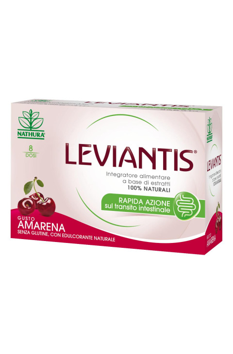 Leviantis Integratore Alimentare Transito Intestinale Amarena 8 Dosi Leviantis Integratore Alimentare Transito Intestinale Amarena 8 Dosi
