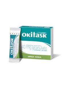 Dompé Okitask Granulato 40mg Ketoprofene Sale di Lisina Antinfiammatorio Senz'Acqua, 20 Bustine