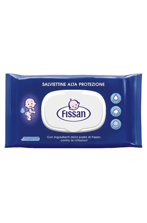 Fissan Baby Salviettine Alta Protezione per il Cambio dei Bambini, 57salviettine
