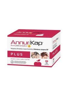 Annurkap Plus Integratore Alimentare per la Caduta di Capelli, 90 capsule
