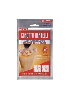 Bertelli Fascia Autoriscaldante Cervicale Collo Spalle, 1 Pezzo