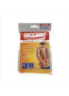 Bertelli Cerotto Fascia Autoriscaldante Per Zona Lombare, Gambe E Braccia, 1Pz